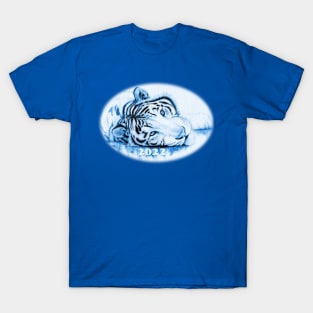Blue water tiger - a symbol of 2022 T-Shirt